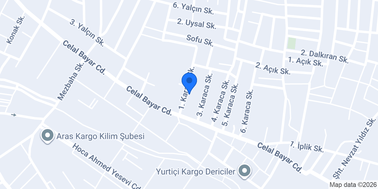 BENAL KUNTER YAPI DEKORASYON LTD konumu