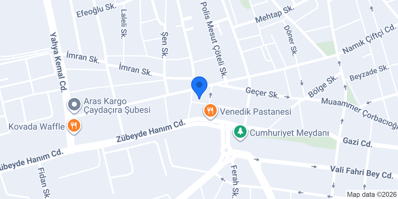 Okul Açık Cafe Oyun Salonu konumu