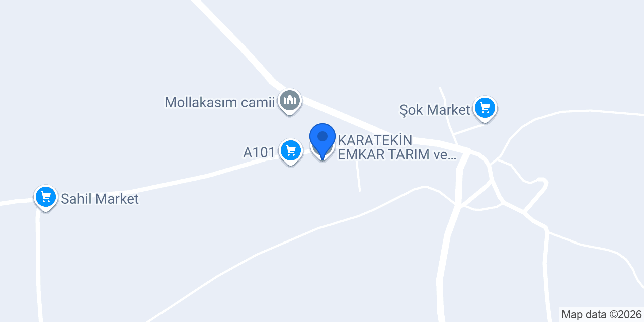 KARATEKİN EMKAR TARIM ve YAPI İNŞAAT konumu