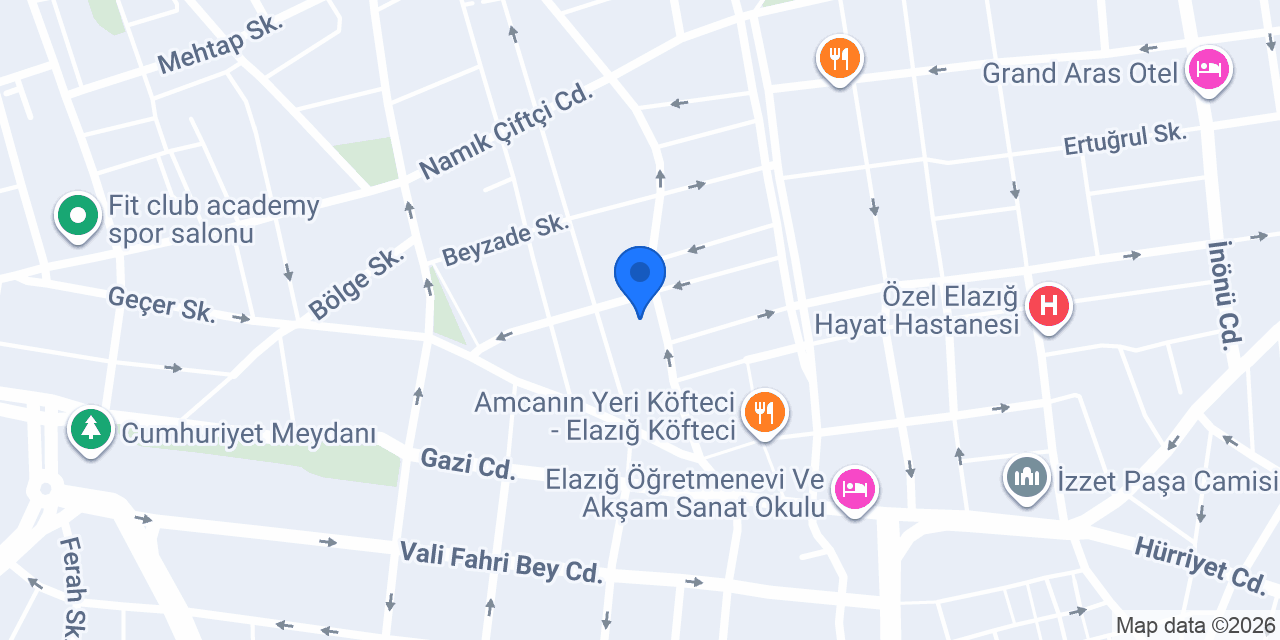 Öz Katipoğlu Şarküteri konumu