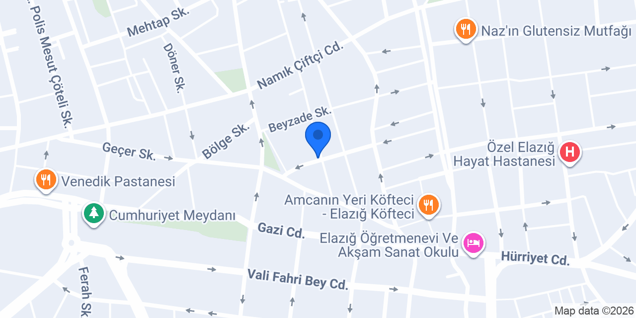 Kuaför Aliş Derya konumu
