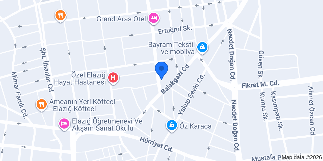 GÜNEŞ OPTİK konumu