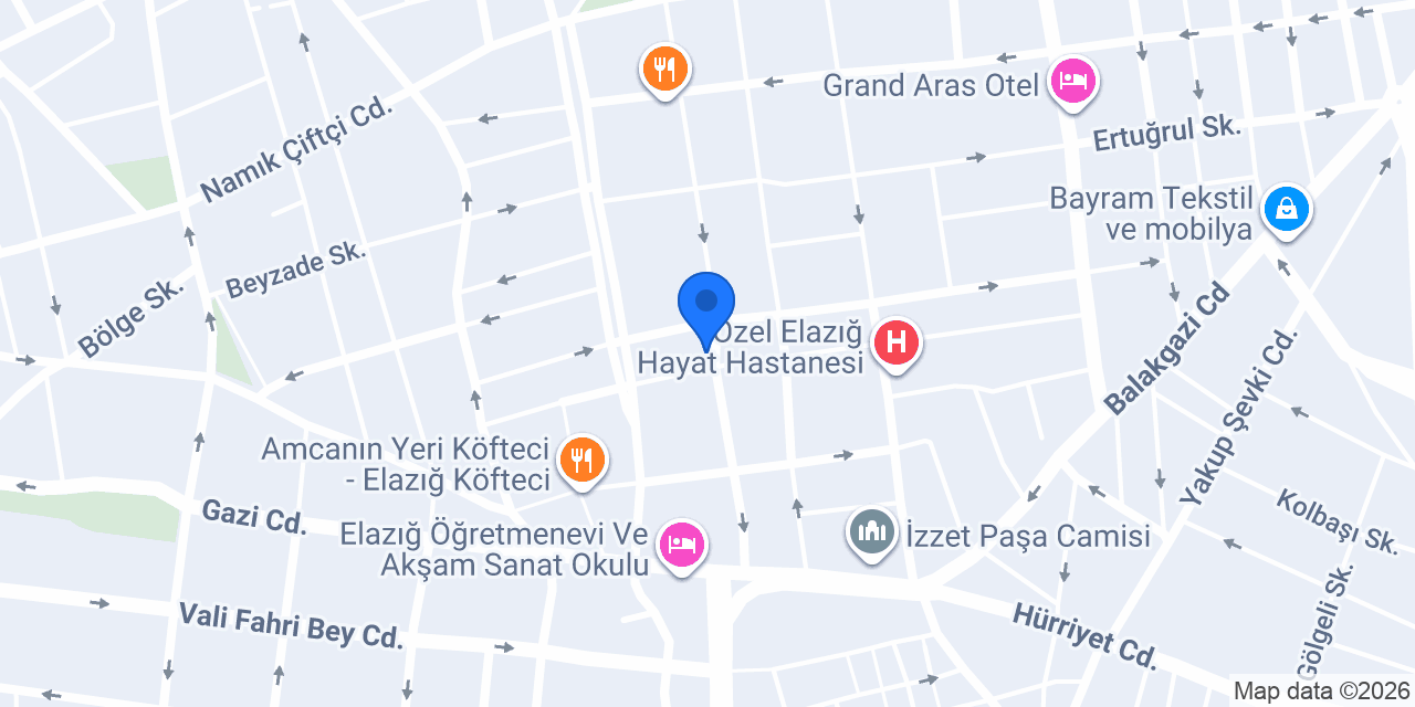 Yaşar Elektrik ve Dekorasyon konumu