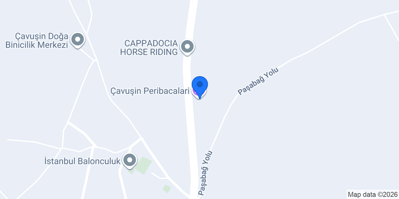 Çavuşin Peribacalari konumu
