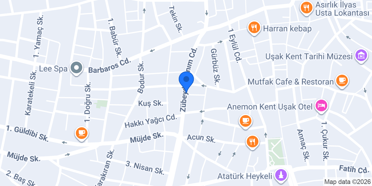 Caner istemkar saç tasarım konumu