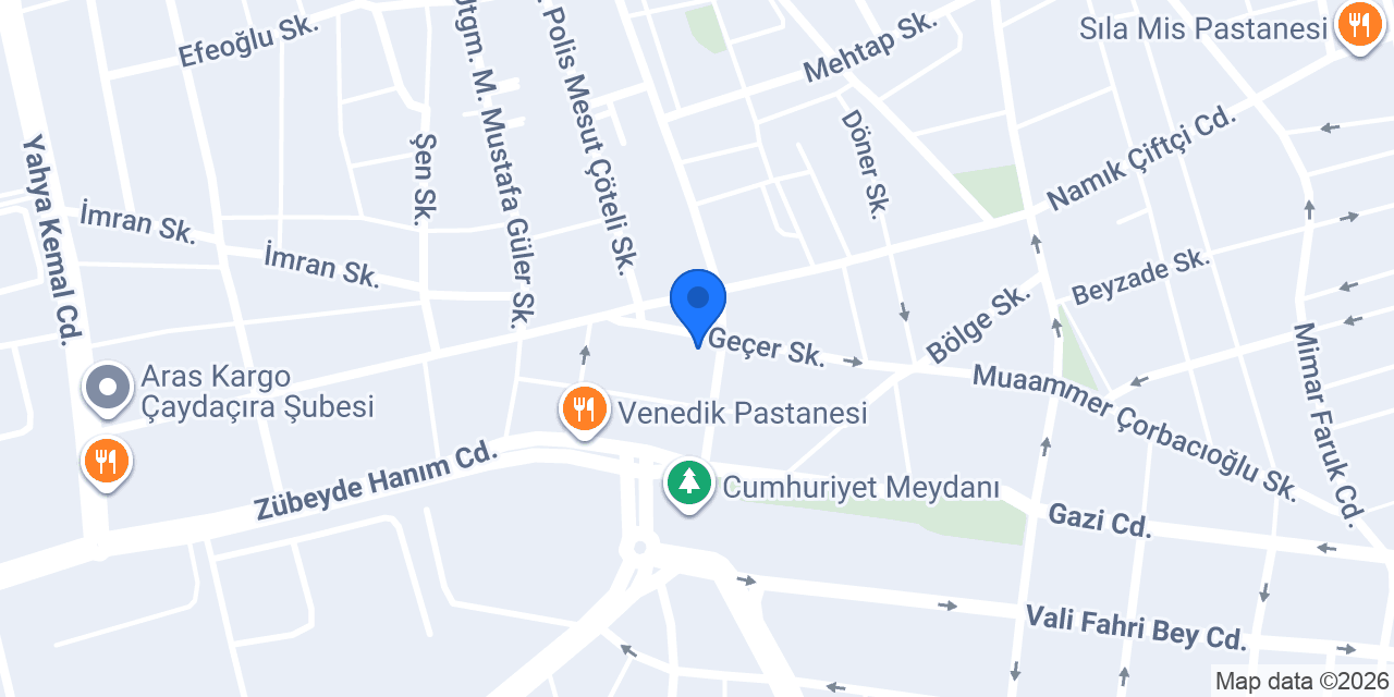 Akay Elektrik konumu