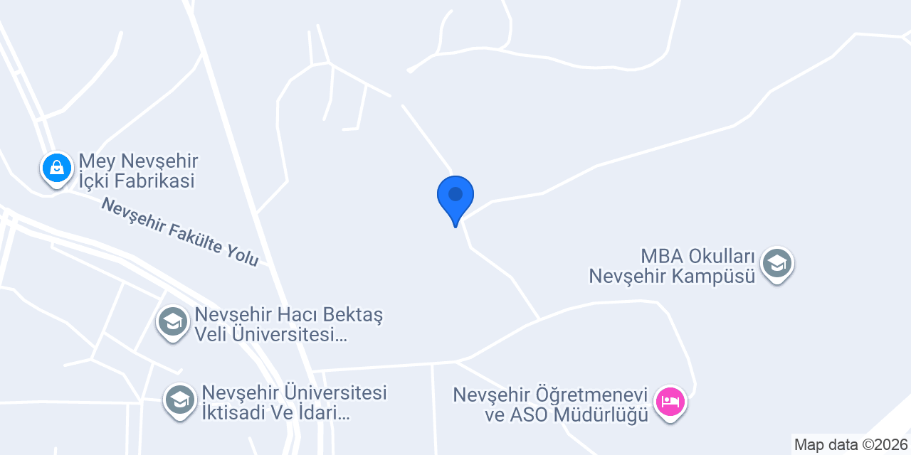 Nevsehir/kampus taksi 7/24 konumu