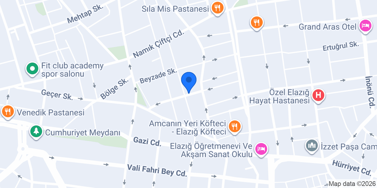 Sanat kuaför Ramazan konumu