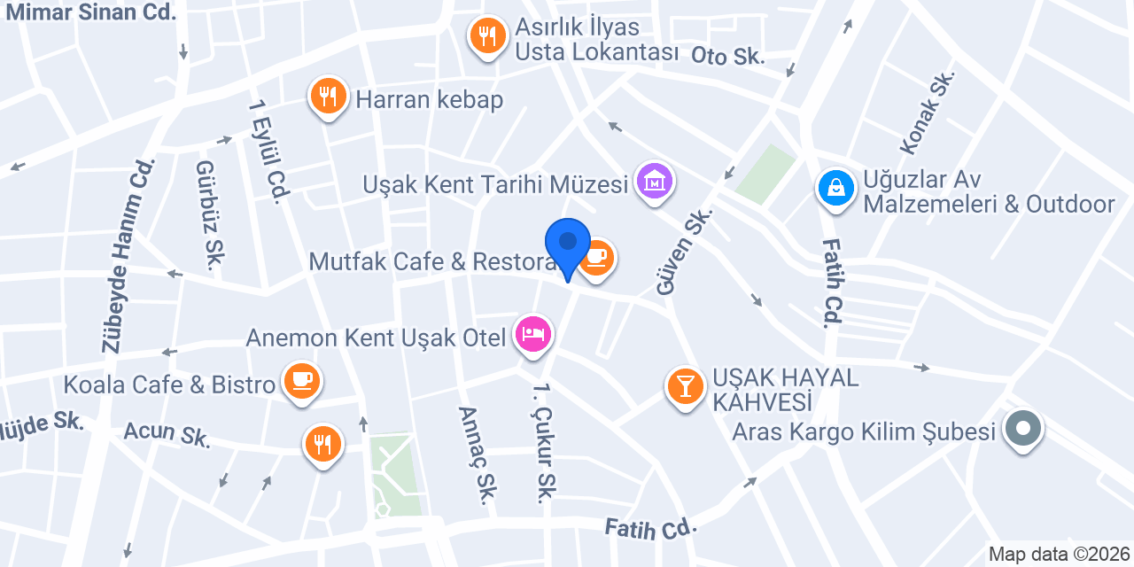 Star Masa Sandalye Uşak konumu