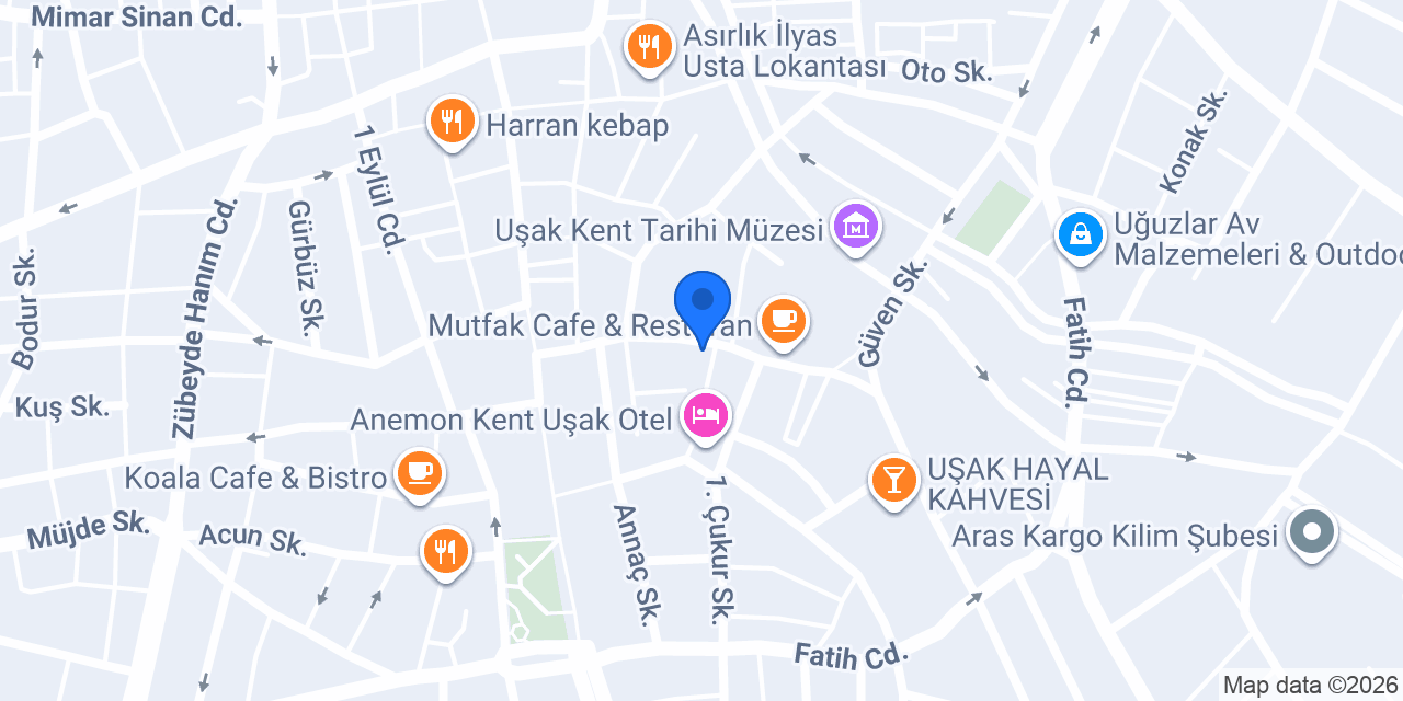 Arge Reklam konumu