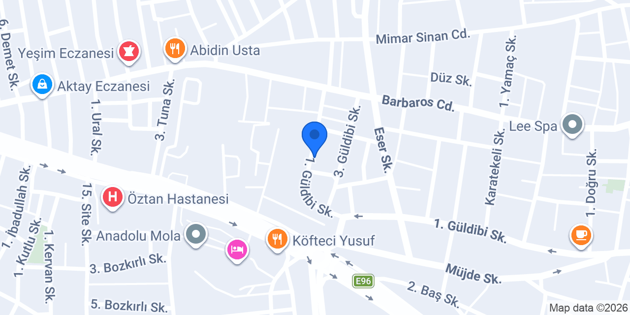 YÜKSEL OPTİK konumu
