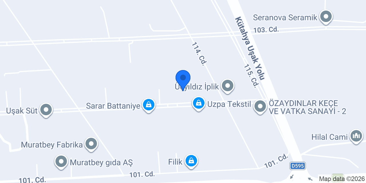 Boran Tekstil konumu