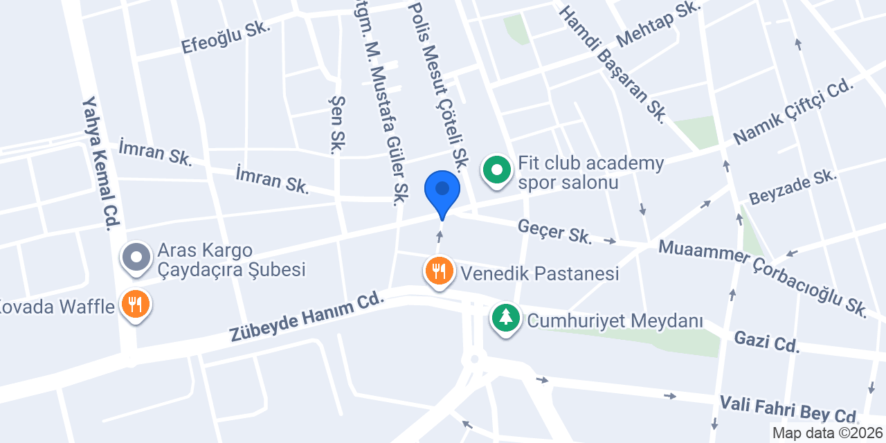 Serdal Bayan Kuaförü konumu