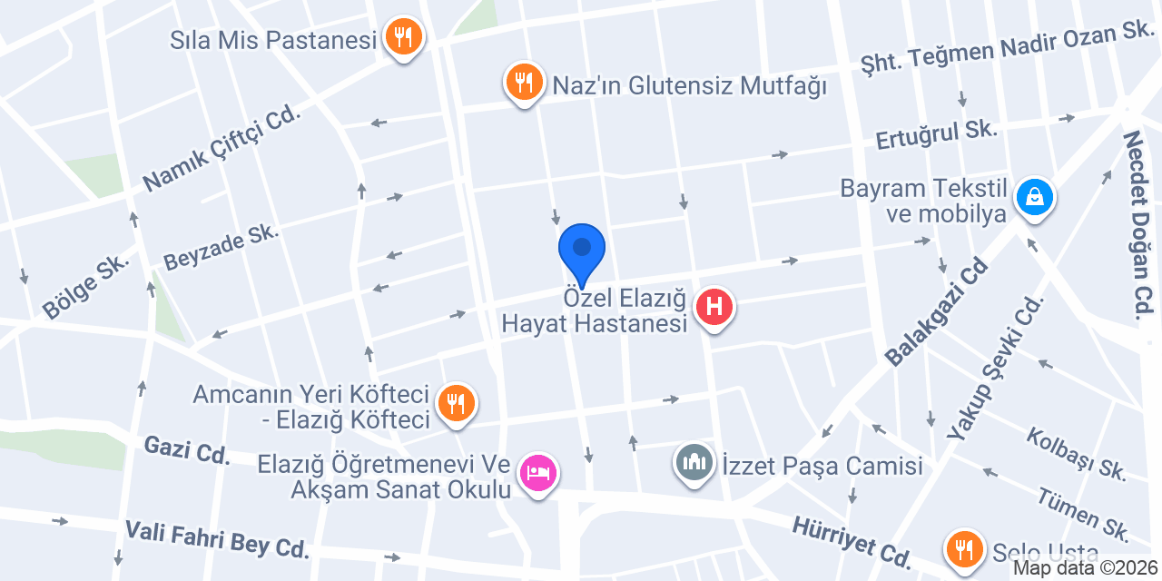 İlhami Bayan Kuaförü konumu
