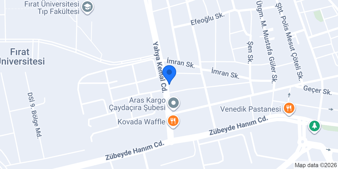 Asel Aura Çiçek-Cafe-Mimarlık konumu