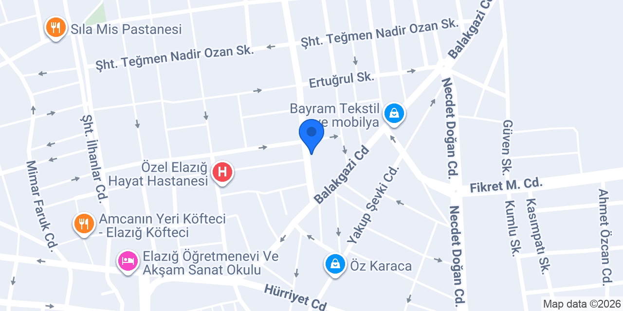 Kutlu Optik konumu
