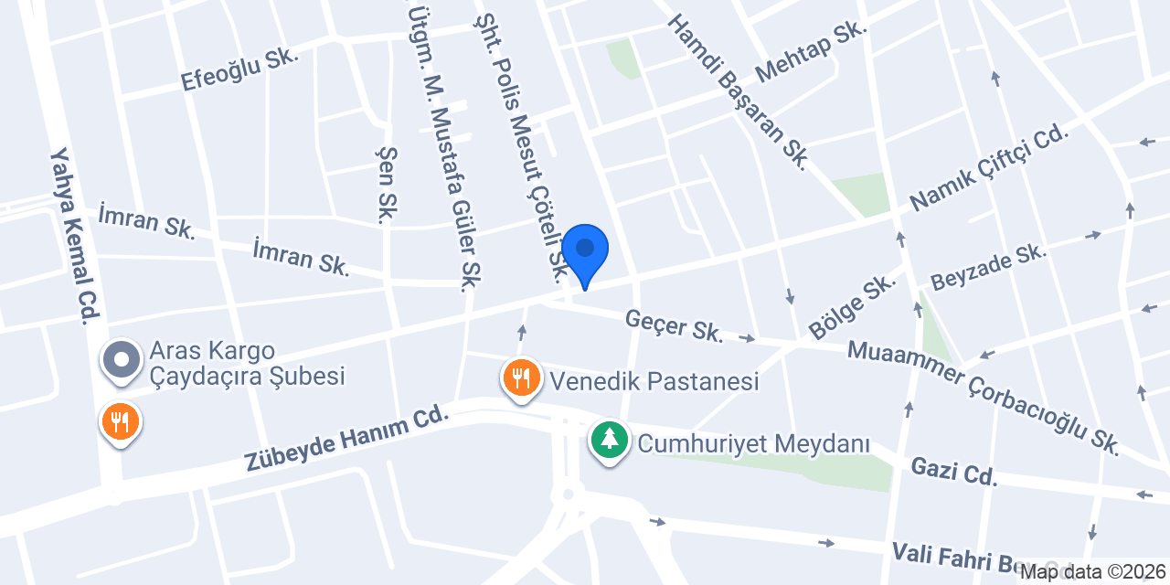 Papatyam Çiçek Evi konumu