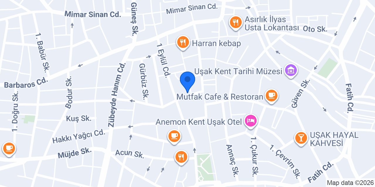 Simurq Ajans konumu