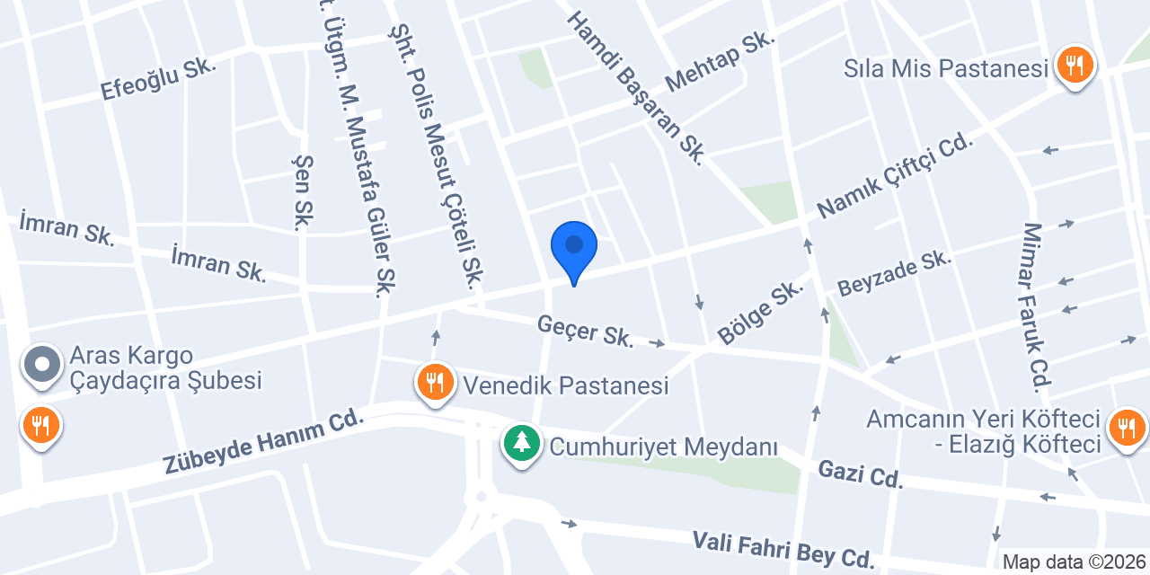 Doğan Mobilya Elazığ konumu