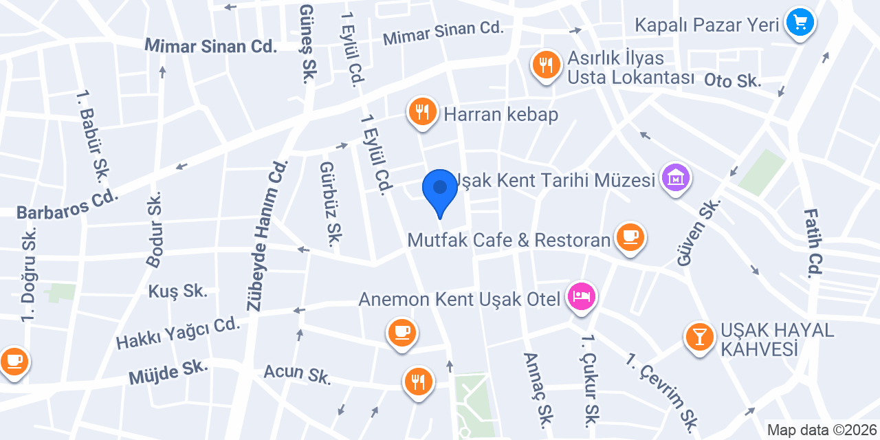 Lavanta Konaklama konumu