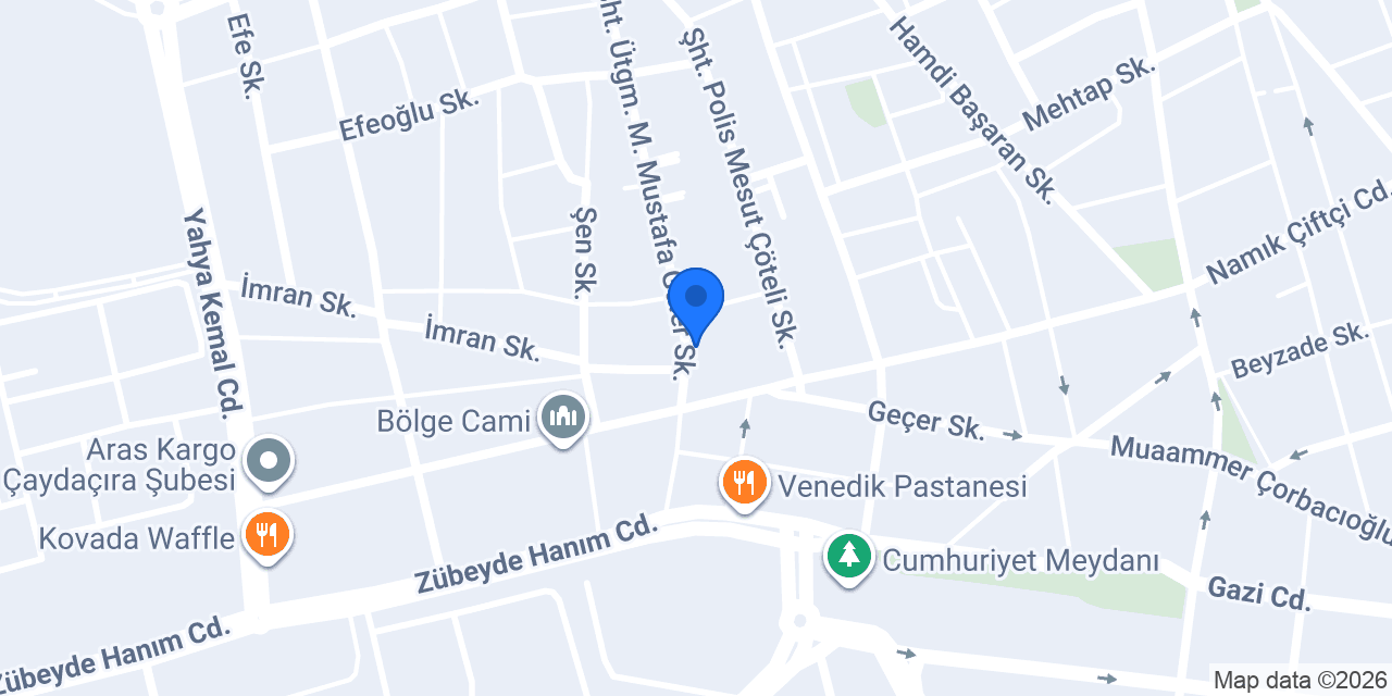 Mavi Spot konumu