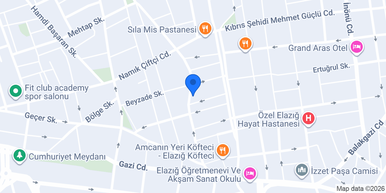Özmen Sigorta konumu