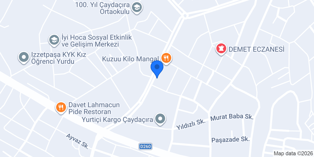 KARACA EMLAK konumu