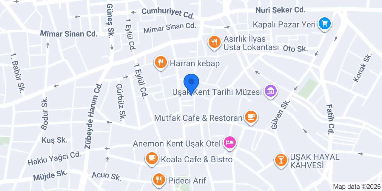 BaşUsta Adana Kebapçısı konumu