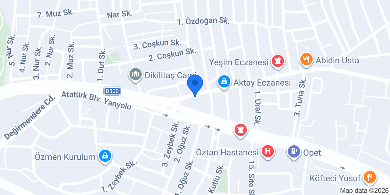 Döner Lahmacun Özata Pide konumu