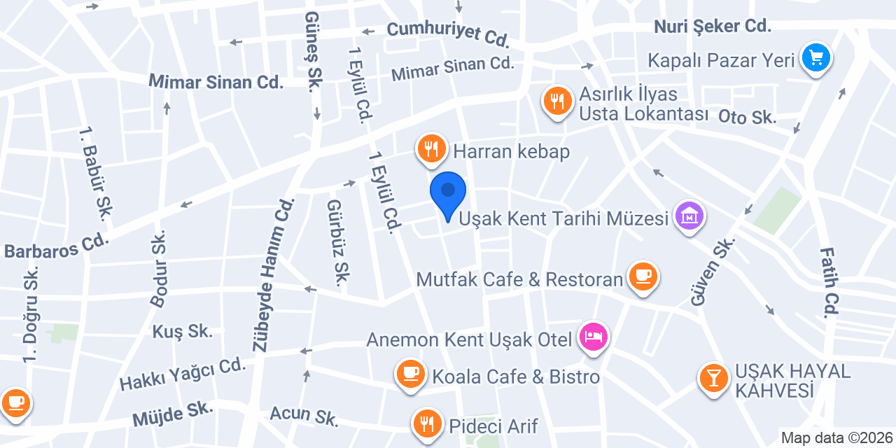 Terzi Mahmut konumu