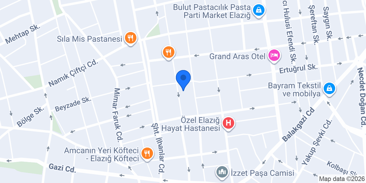 Dumlupınar İlkokulu konumu