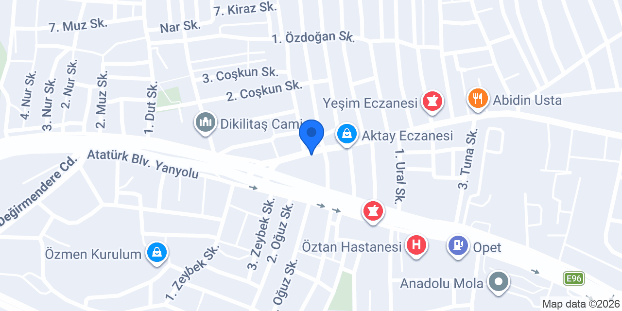 Reyhan Pide Salonu konumu