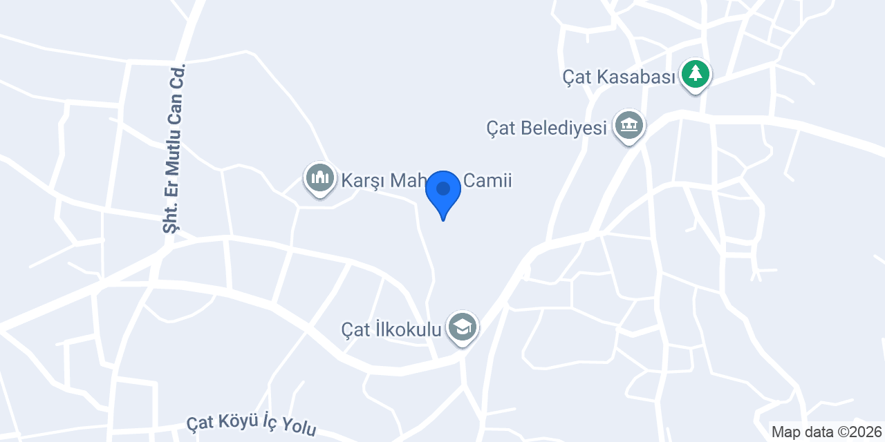 Ptt-çat Şubesi konumu