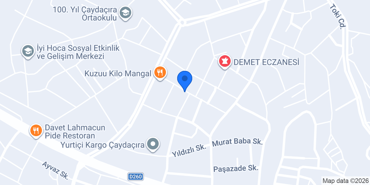 Enerji Aktif Yaşam Merkezi konumu