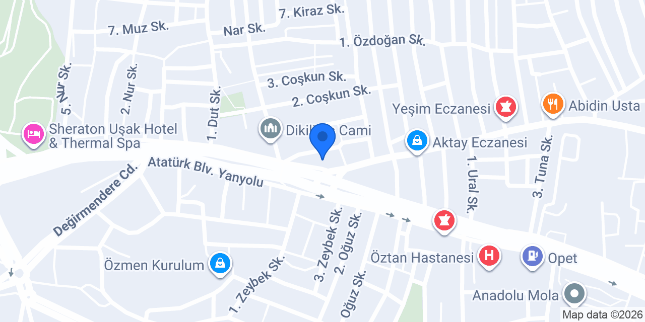 ŞEKER TEKEL konumu