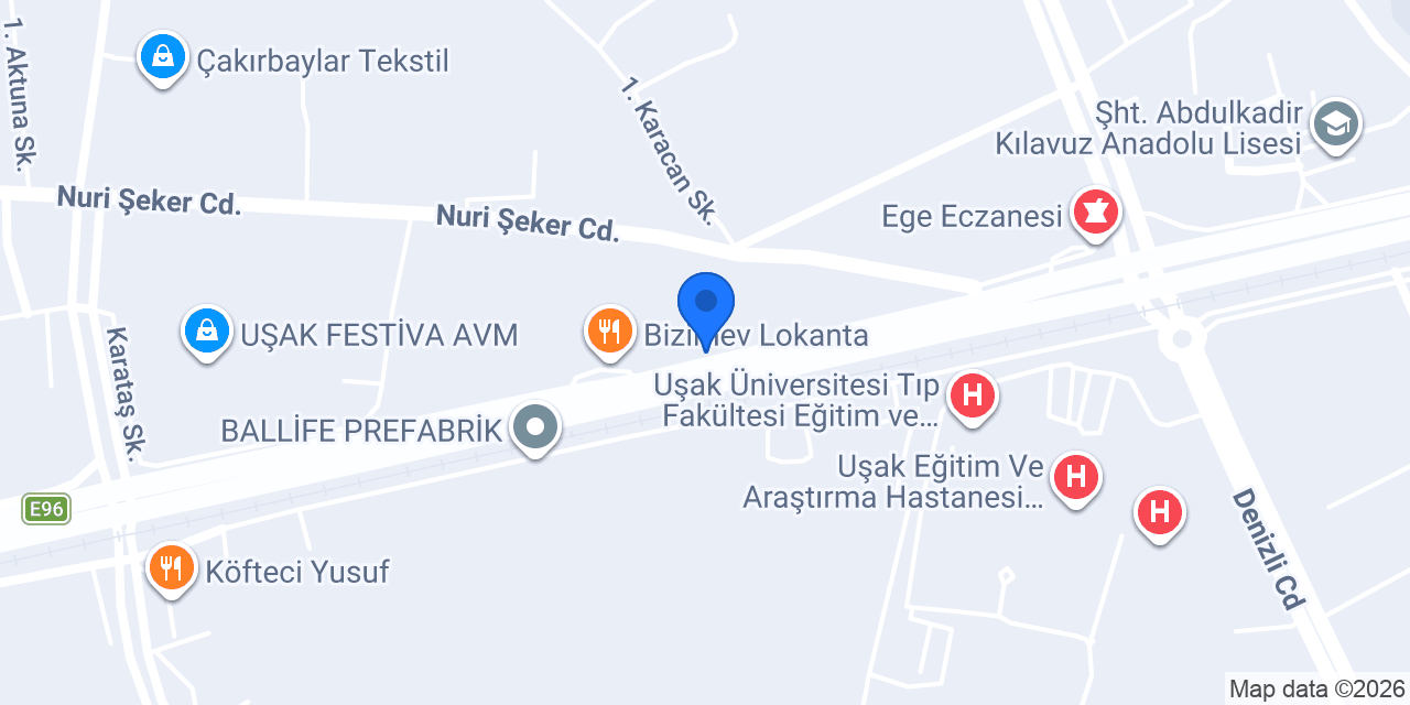 MTS Makina Mühendislik konumu