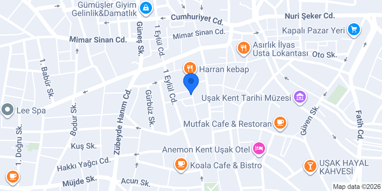 Lezzet Köşesi konumu