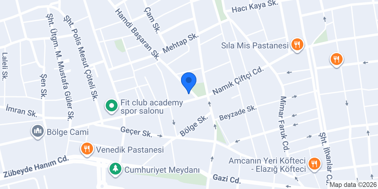 VEFA GRUP MASA SANDALYE PROJE konumu