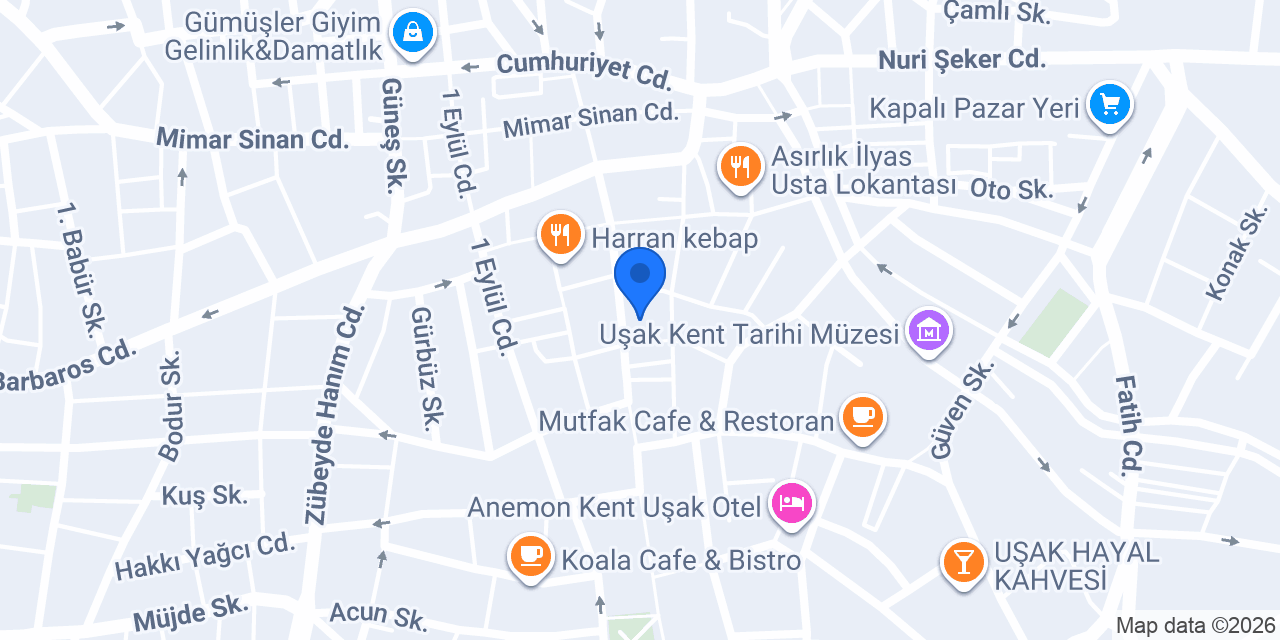 Kırhallı Eczanesi konumu