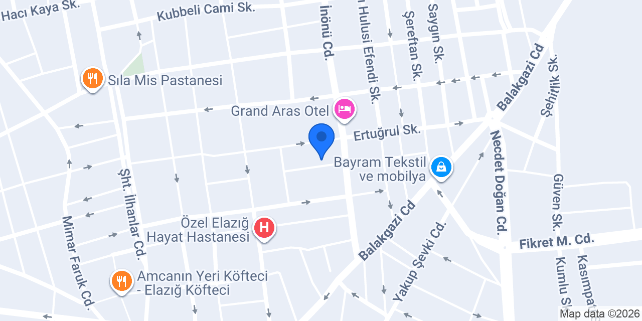 El-aziz Kervan Tur konumu
