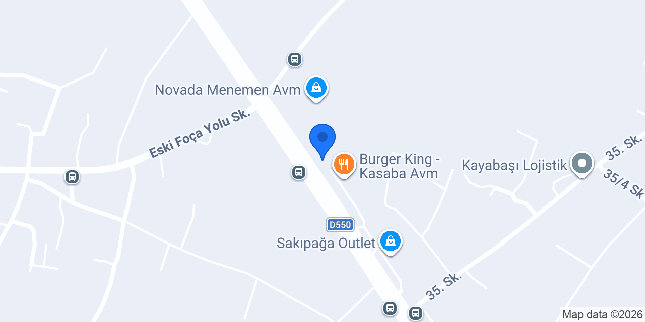 Koçtaş Fix Foça Kavşağı konumu