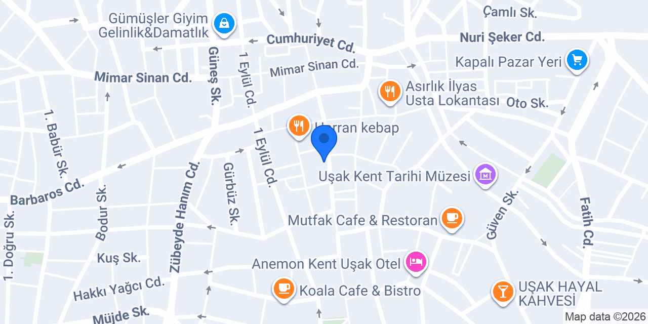 Ağaoğlu Sigorta Acentesi konumu