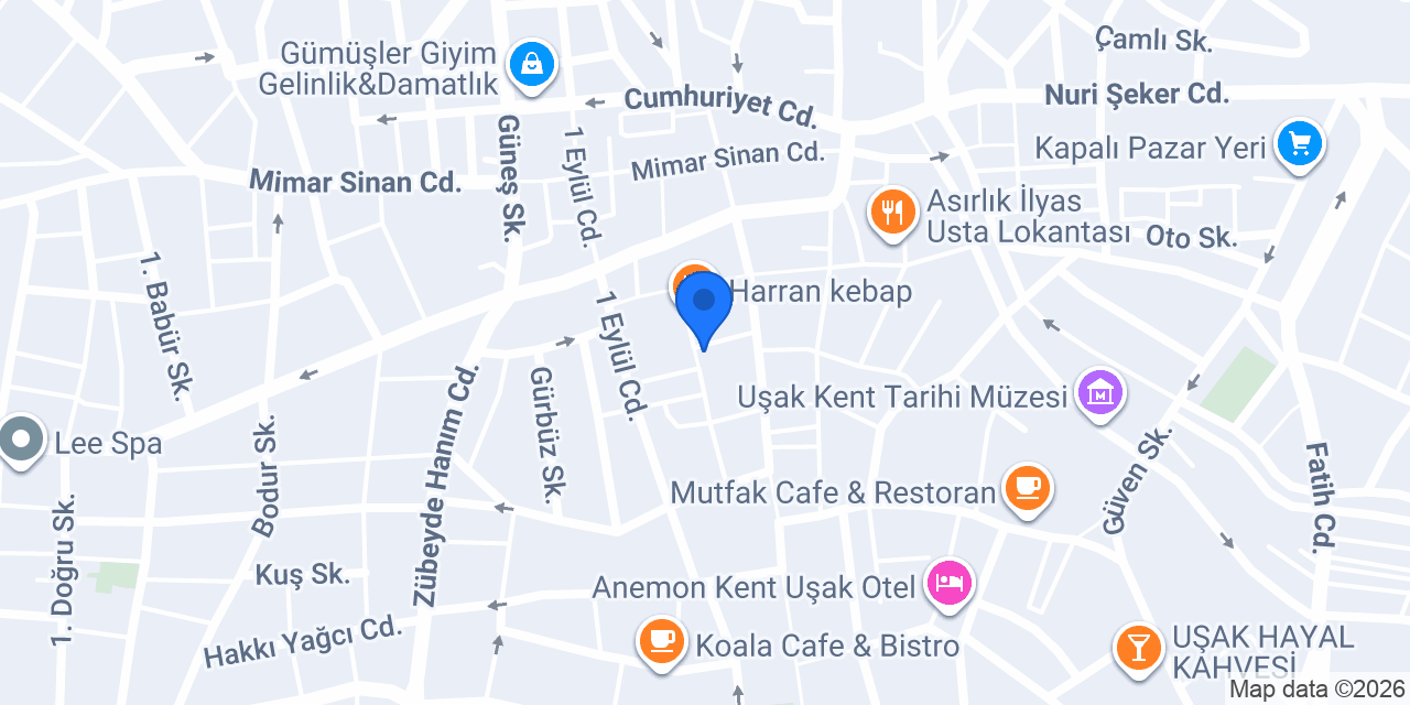 Akmonya Turizm konumu