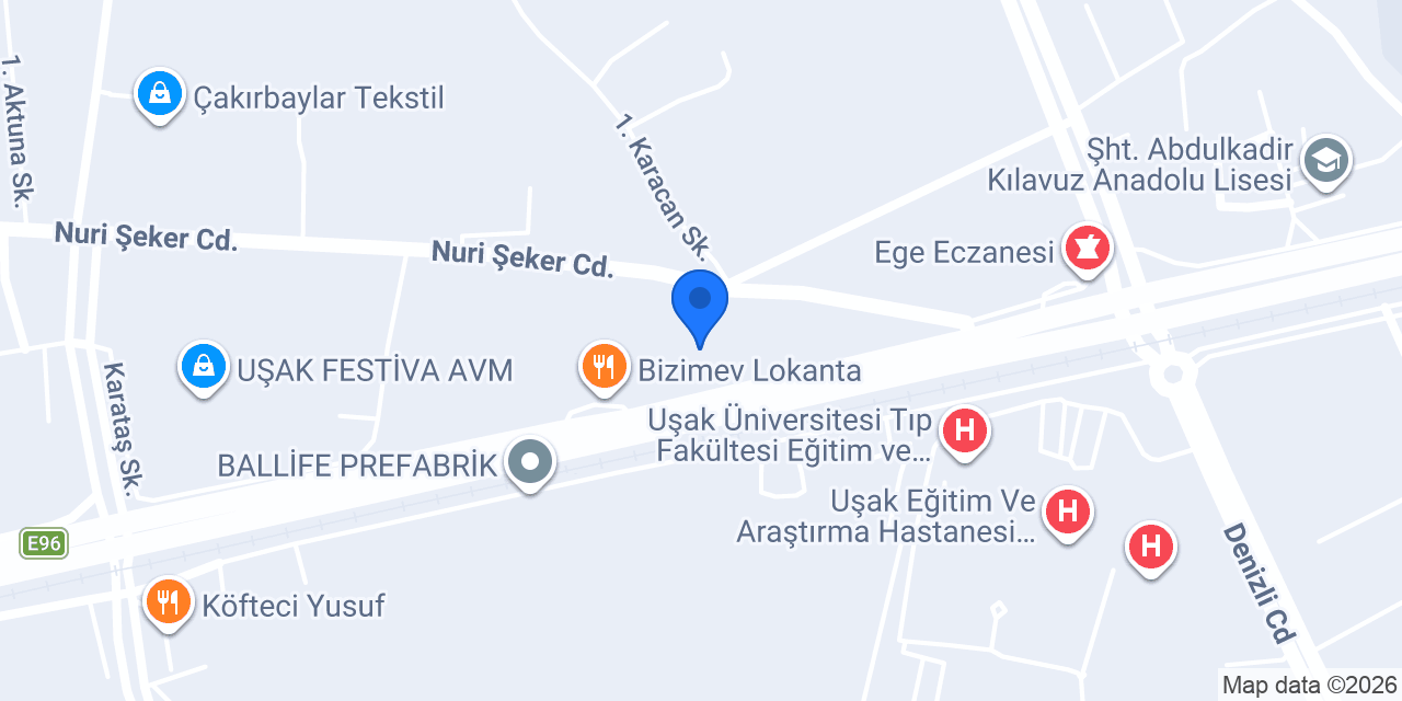 Yöresel YEMEK Evi konumu