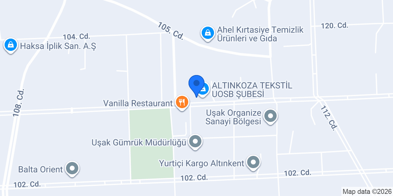 Karadağ İplik Tekstil İnş. San. Tic. Ltd. Şti. konumu