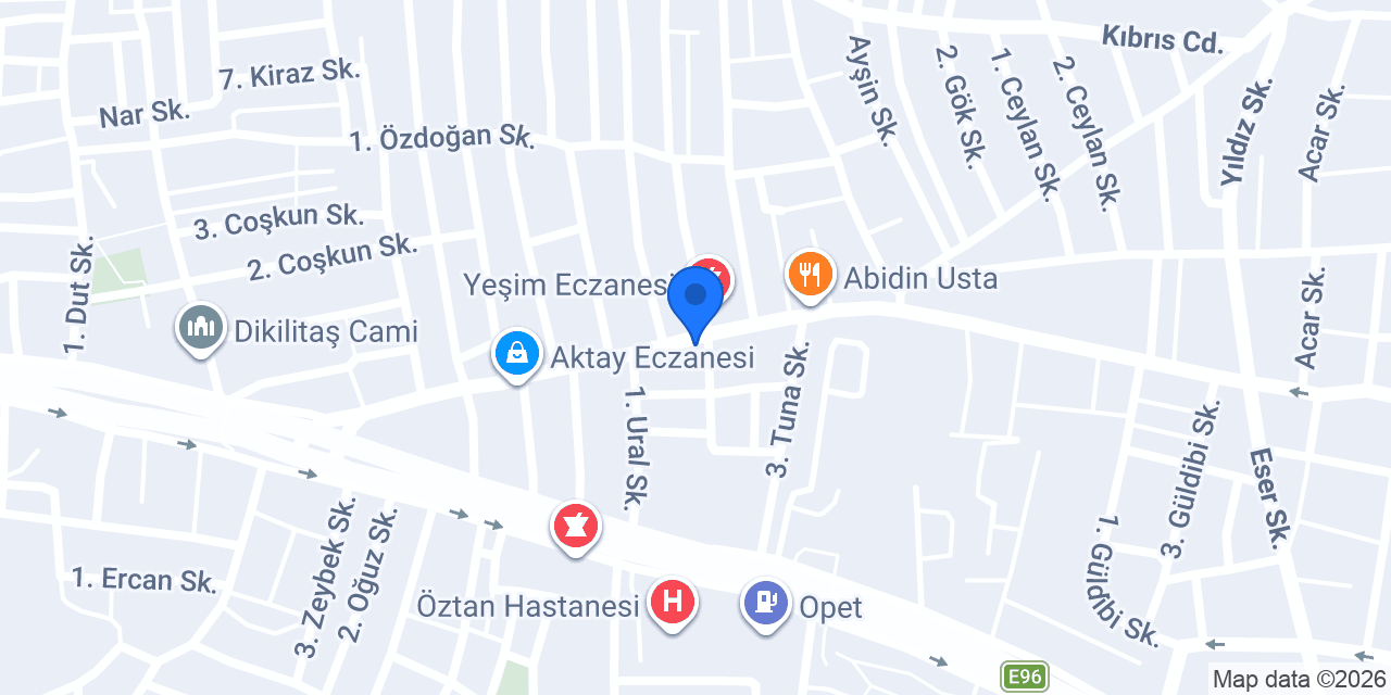 Biçer Piliç konumu