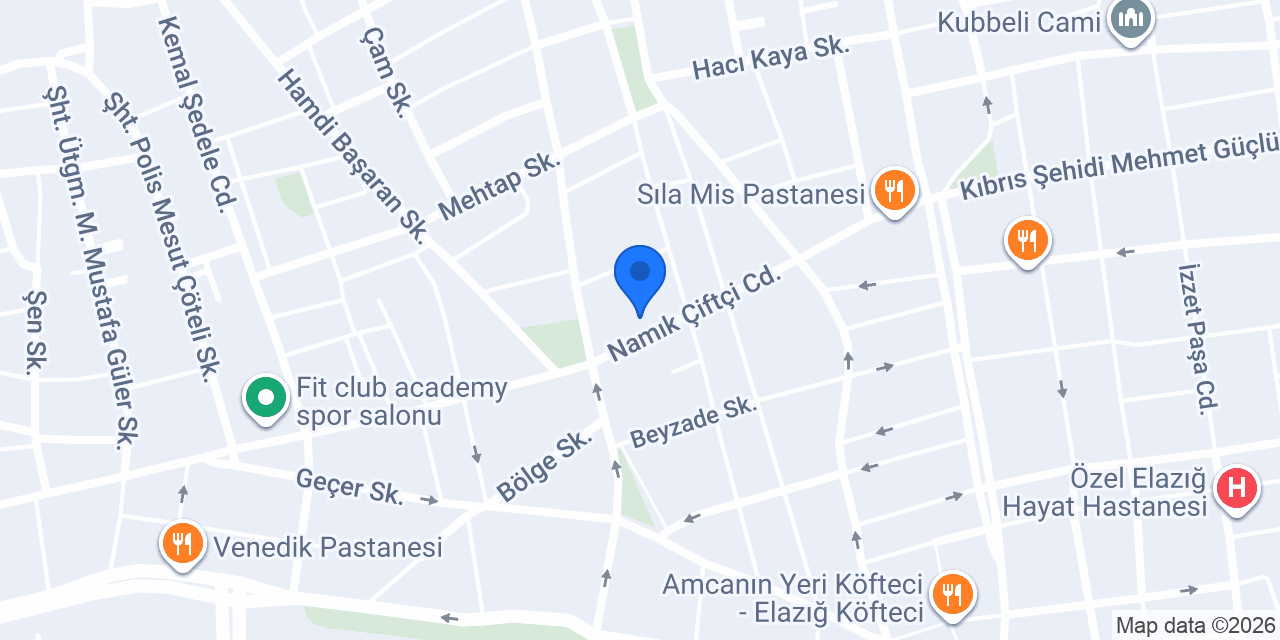 Herbalife Elazığ konumu