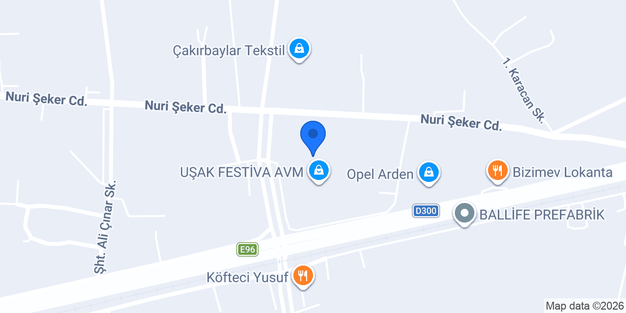Bursa Kebap Evi konumu