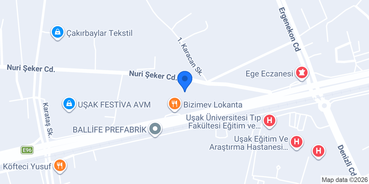 İkbal Yapı Seramik konumu