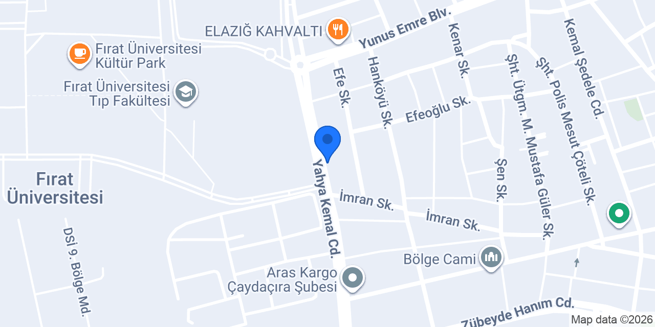 Ziya BAL Optik konumu